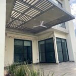 Pergola de deck y policarbonato