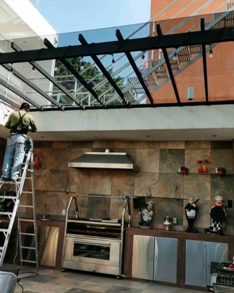techos de cristal templado en monterrey